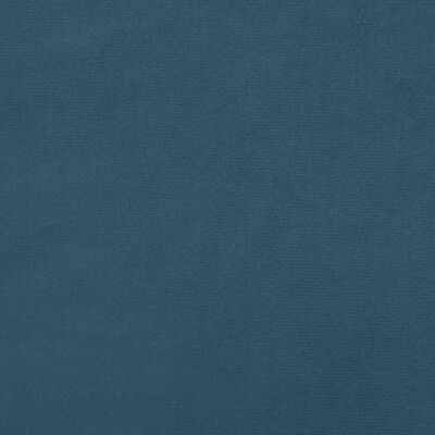 vidaXL Matelas de lit à ressorts ensachés Bleu foncé 80x200x20 cm