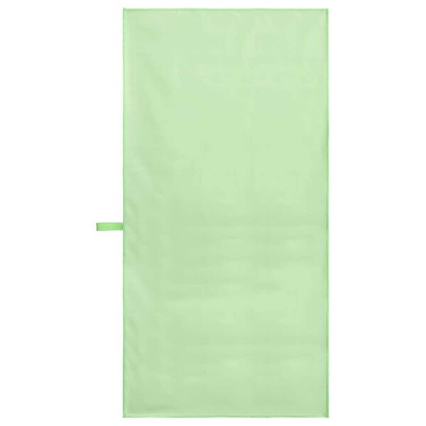vidaXL Serviettes de sport 2 pcs Vert 100 x 50 cm
