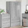 vidaXL Armoire Gris Sonoma 79,5 x 49 x 156 cm Bois d&rsquo;ing&eacute;nierie