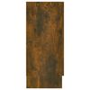 vidaXL Buffet Chêne fumé 120x30,5x70 cm Bois d'ingénierie