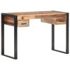 vidaXL Bureau 110x50x76 cm Bois solide