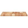 vidaXL Dessus de table carré 50x50x2 cm bois massif d'acacia