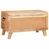 vidaXL Boîte de Rangement 70 x 35 x 40 cm bois de manguier massif