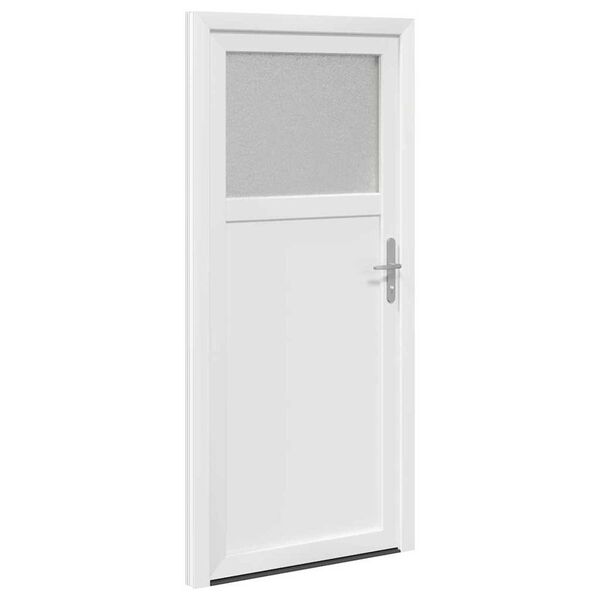 vidaXL Porte d'entrée latérale 88 x 198 cm PVC