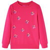 vidaXL Sweatshirt pour enfants rose vif 92