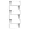 vidaXL Biblioth&egrave;que/S&eacute;parateur de pi&egrave;ce Blanc Bois d'ing&eacute;nierie
