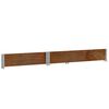 vidaXL Collier de palette marron 120x80 cm bois de pin solide