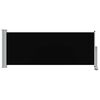 vidaXL Auvent lat&eacute;ral r&eacute;tractable de patio 100 x 300 cm Noir
