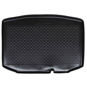 vidaXL Tapis de coffre Noir Caoutchouc