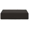 vidaXL Coussin de Si&egrave;ge d'Ext&eacute;rieur Noir 40 x 40 x 8 cm