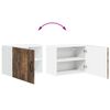 vidaXL Armoire de cuisine Ch&ecirc;ne fum&eacute; 50 x 31 x 40 cm Bois d'ing&eacute;nierie