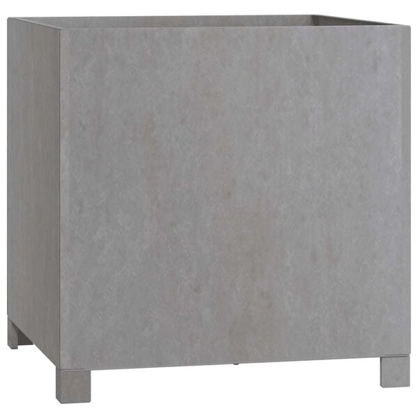 vidaXL Jardini&egrave;re avec pieds Rouill&eacute; 50x50x50 cm Acier corten