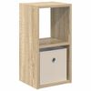 vidaXL Table de chevet Ch&ecirc;ne Sonoma 25,5 x 22 x 49,5 cm