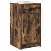 vidaXL Buffet Ch&ecirc;ne fum&eacute; 40 x 40.5 x 75 cm Bois d'ing&eacute;nierie