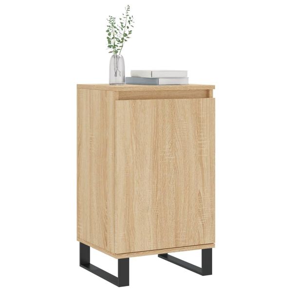 vidaXL Buffet ch&ecirc;ne sonoma 40x35x70 cm bois d'ing&eacute;nierie