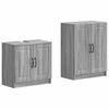vidaXL Ensemble de 2 meubles de salle de bain UTRECHT Sonoma gris