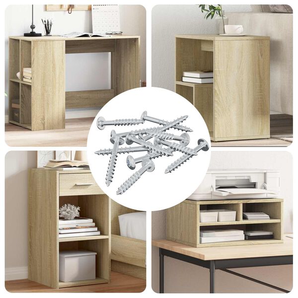 vidaXL Vis 7792 pcs Argent&eacute; 9,8 x 35 mm Fer