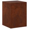 vidaXL Support de Plante Rouill&eacute; 30 x 30 x 40 cm Acier patin&eacute;