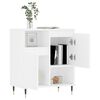 vidaXL Buffet Blanc 60x35x70 cm Bois d'ing&eacute;nierie