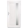vidaXL Porte d'entr&eacute;e anthracite 98x200 cm PVC