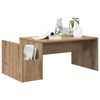 vidaXL Table basse Ch&ecirc;ne artisanal 90 x 45 x 35 cm Bois d'ing&eacute;nierie