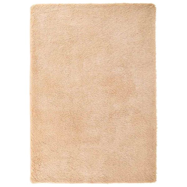vidaXL Tapis shaggy &agrave; poils longs NAVARRA beige 240x340 cm polyester