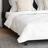 vidaXL Duvet d'hiver avec oreiller 3 pcs Blanc Microfibre