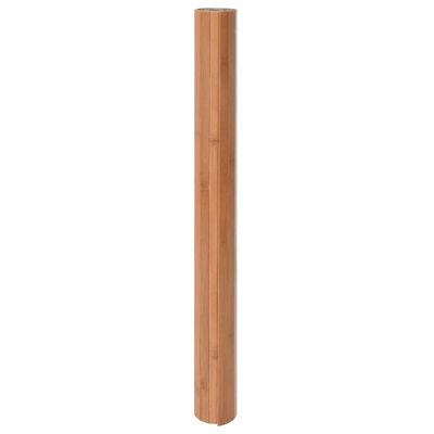 vidaXL Tapis rectangulaire naturel 70x500 cm bambou