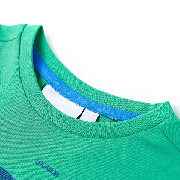 T-shirt pour enfants vert 104