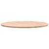 vidaXL Dessus de table &Oslash;60x1,5 cm rond bois massif de h&ecirc;tre