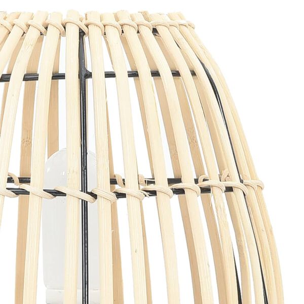 vidaXL Lampe sur pied de table Saule 60 W 20x27 cm E 27