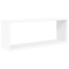 vidaXL &Eacute;tag&egrave;res murales cube 4 pcs Blanc 60x15x23 cm Bois d&rsquo;ing&eacute;nierie