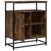 vidaXL Buffet chêne fumé 69x35x80 cm bois d'ingénierie