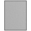 vidaXL Paillasson gris 90x120 cm