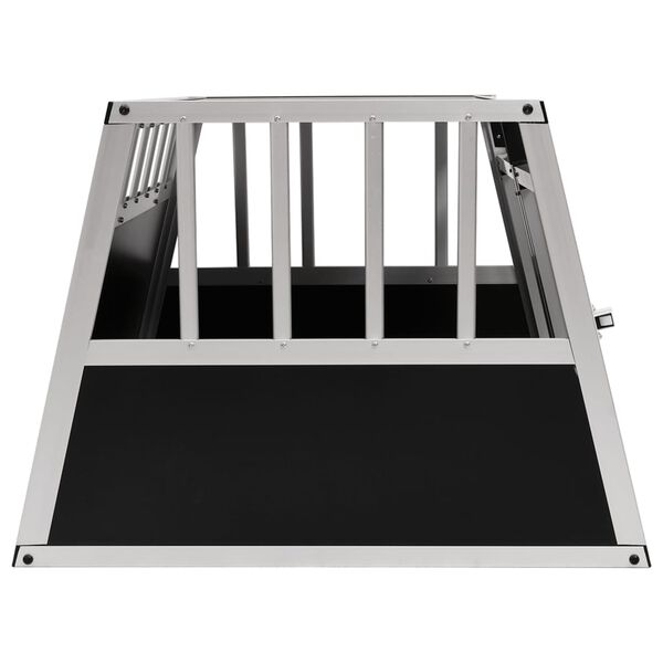 vidaXL Cage pour chien &agrave; double porte 89 x 69 x 50 cm