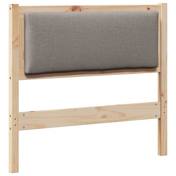 vidaXL T&ecirc;te de lit Autre Marron 100 cm Bois massif en pin