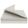 vidaXL B&acirc;che avec &oelig;illets Blanc 2 x 3 m 90 gsm PE
