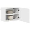 vidaXL Armoire de cuisine Kalmar Blanc brillant 50 x 31 x 40 cm