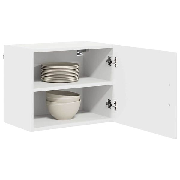 vidaXL Armoire de cuisine Kalmar Blanc brillant 50 x 31 x 40 cm