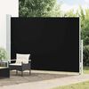 vidaXL Auvent lat&eacute;ral r&eacute;tractable de patio 200x300 cm Noir