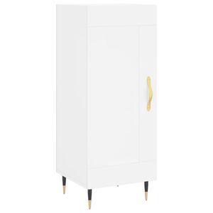 vidaXL Buffet blanc 34,5x34x90 cm bois d'ing&eacute;nierie