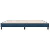 vidaXL Cadre de lit sans matelas bleu fonc&eacute; 180x220 cm velours