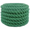 vidaXL Corde en coton 36 mm 25 m Vert 100% Coton