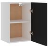 vidaXL Armoire suspendue "Lyon" Noir 39,5 x 31 x 60 cm Bois d'ingénierie