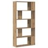 vidaXL Biblioth&egrave;que 80 x 24 x 159 cm Bois d'ing&eacute;nierie Ch&ecirc;ne artisanal