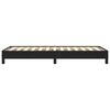 vidaXL Cadre de lit sans matelas noir 100x200 cm similicuir