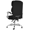 vidaXL Fauteuil inclinable de bureau noir similicuir
