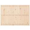 vidaXL T&ecirc;te de lit murale 127,5x3x90 cm Bois massif de pin