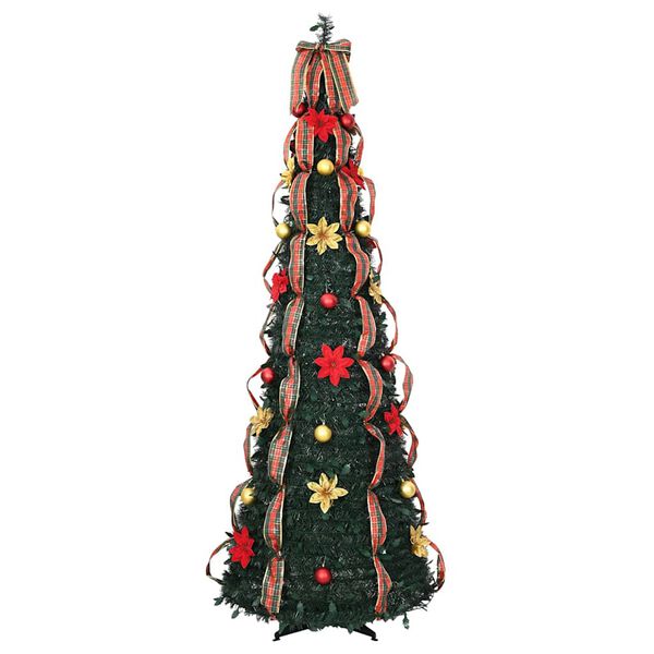vidaXL Sapin de Noël artificiel avec 200 LED Vert 210 cm PVC