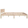 vidaXL Cadre de lit sans matelas bois massif de pin 200x200 cm